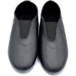 TW Leather Dance Upper Slip on Jazz Shoes