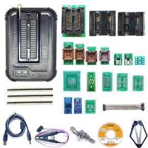 Xgecu T48 Programmer 19 Adapter t48 eprom Programmer Xgecu TL866II Plus Upgraded Reader Writer TL866-3G IC Bios AVR MCU SPI Nor NAND Flash EMMC Clip Socket