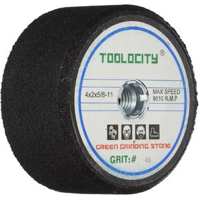 Toolocity GSB0046G 4-Inch Green Grinding Stone 46 Grit with 5/8-11 Thread in Kuwait