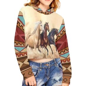 ZWPINITUP Girl's Multistyle Hoodies Loose Pullover Jacket Coat with long sleeve Multicolor Sweatshirts