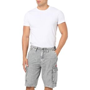 True Religion Men's Big T Classic Cargo Shorts