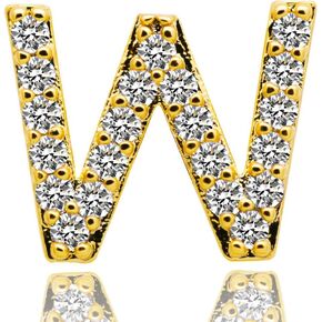 18K Gold Plated Iced Out 26 Initial Letters Single Bottom Grillz with Diamonds for Your Teeth Men Hip Hop Jewelry
