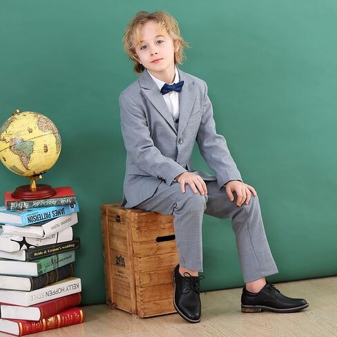 أحذية Hawkwell Kids Boys Oxfords الكلاسيكية الرسمية المريحة للمدرسة (طفل صغير/طفل صغير/طفل كبير) in Kuwait