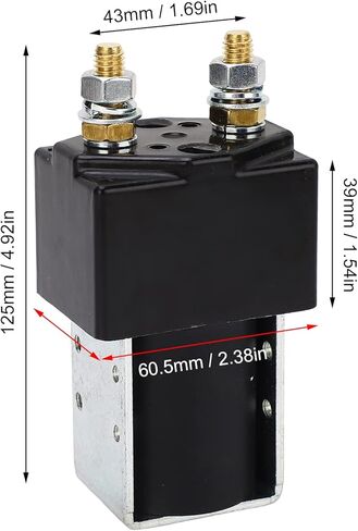 قطع غيار المركبات الهندسية، DC قواطع الملف اللولبي سبيكة معدنية الثقيلة 48V Sw180 لرافعة شوكية شاحنة العربة in Kuwait