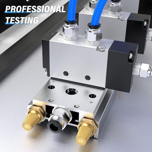 TAILONZ PNEUMATIC 200M 2-Position Manifold 4V210-08 1/4 Inch Solenoid Valve Base Manifold Solenoid Valve Base With Accessories in Saudi Arabia