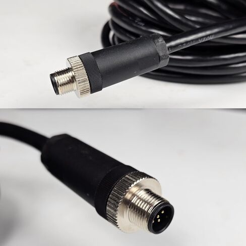 كابل واجهة المحرك NITOYO 000-0120-37 3004.6865 متوافق مع محرك Yamaha الخارجي كابل واجهة 4.5 متر/15 قدم يناسب شبكة NMEA 2000 مع موصل T in Kuwait