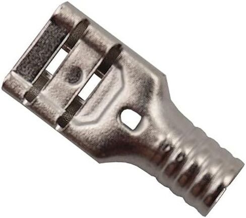 توريد الطلب T1112 25 حزمة ارتفاع درجة الحرارة قطع الاتصال السريع 12-10 AWG أنثى 1/4 بوصة علامة التبويب in Kuwait