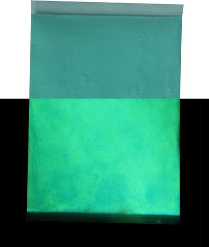 Glow in The Dark Neutral Invisible Strontium Aluminate Glow in The Dark Fluorescent Pigment Powder (Salmon glows SALMON/ORANGE, 2oz) in Saudi Arabia