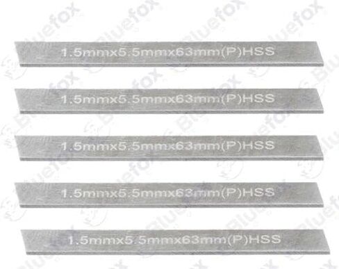 أدوات BLUEFOX 8 مللي متر أداة فراق صغيرة قطع حامل مع 6 قطع شفرات HSS للمخرطة الصغيرة in Kuwait