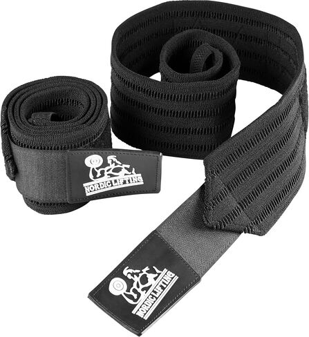 Nordic Lifting Wrist Wraps (30") Super Heavy Duty - The Best Support - Multi-Purpose Design 1 Year Warranty in Saudi Arabia