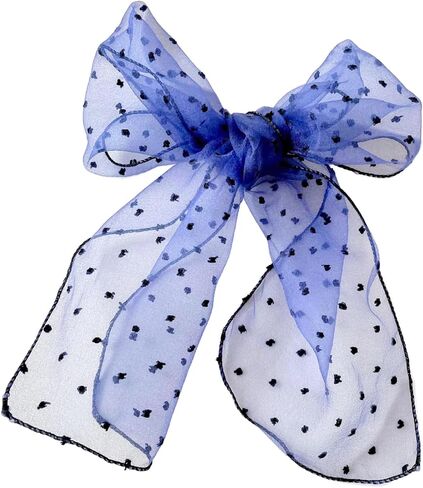 Lumin Luna Scarf for Women - Transparent Fashion Hair Scarf for Women - Lightweight, Skinny Scarf for Ponytail, Neck, Wrist in Saudi Arabia