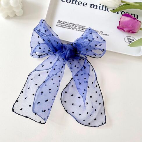 Lumin Luna Scarf for Women - Transparent Fashion Hair Scarf for Women - Lightweight, Skinny Scarf for Ponytail, Neck, Wrist in Saudi Arabia