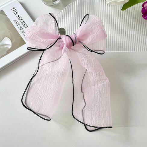 Lumin Luna Scarf for Women - Transparent Fashion Hair Scarf for Women - Lightweight, Skinny Scarf for Ponytail, Neck, Wrist in Saudi Arabia