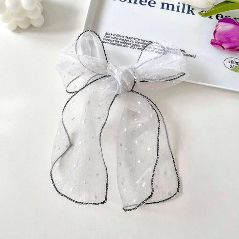 Lumin Luna Scarf for Women - Transparent Fashion Hair Scarf for Women - Lightweight, Skinny Scarf for Ponytail, Neck, Wrist in Saudi Arabia