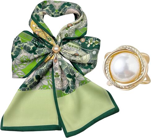 Do-Dottii 59 "* 5.9" وشاح للشعر للنساء موضة حريري الساتان الحجاب المرأة تنفس خفيفة الوزن الرقبة الأوشحة in Kuwait