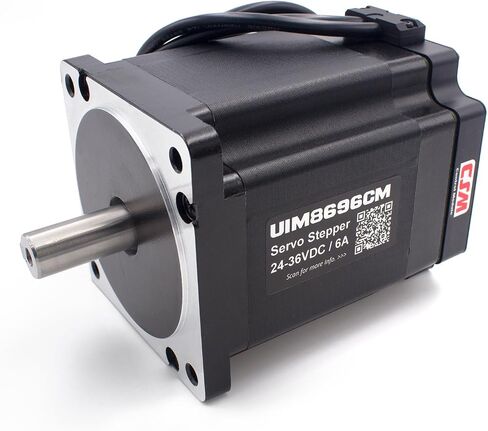 UIROBOT Nema 34 86mm Stepper Motor, Integrated Servo Stepper Smart Motor with Encoder, Driver & Motion Controller, 2000RPM 2-8A 24-36VDC in Saudi Arabia