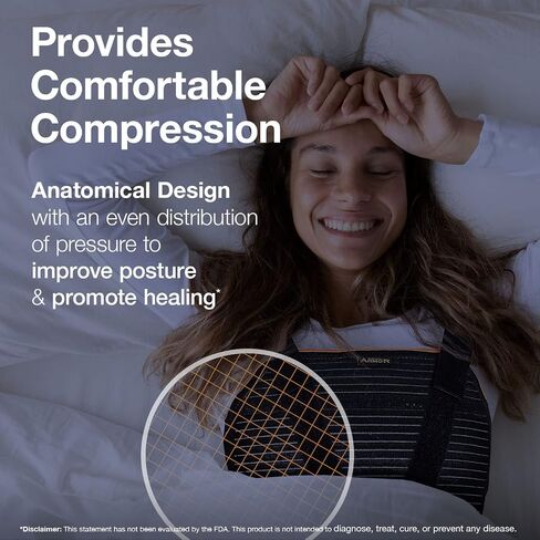 Armor Adult Unisex Chest Support Brace to Stabilize the Thorax after Open Heart Surgery, Thoracic Procedure, or Fractures of the Sternum or Rib Cage, Black Color, Size Small, for Men and Women in Saudi Arabia