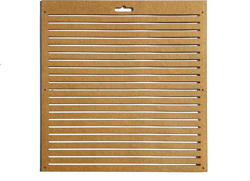 استنسل THEALESE Sashiko من الأكريليك - نمط تطريز Sashiko - استنسل اللحف | خط في 1 سم in Kuwait