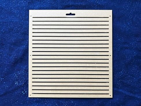 استنسل THEALESE Sashiko من الأكريليك - نمط تطريز Sashiko - استنسل اللحف | خط في 1 سم in Kuwait