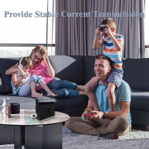 pdobq Switch Controller Adapter for Nintendo Switch/OLED, USB Controller Adapter Support Xbox One S/Series Controller and PS4/PS5 Controller Play on Nintendo Switch/OLED/PS4 Console in Kuwait