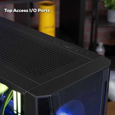 iBUYPOWER TraceMesh Gaming PC Computer Desktop TMA5N16502 (AMD Ryzen 5 4500, GTX 1650 4GB, 16GB DDR4 3200 (8x2), 1TB NVMe SSD, WiFi Ready, Windows 11 Home) in Kuwait