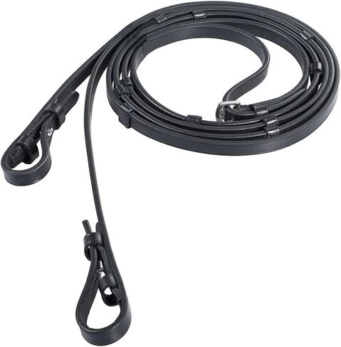 HORZE Laelia Leather Reins with Stops in Saudi Arabia