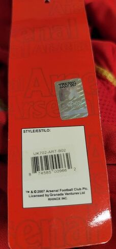 Rhinoxgroup Youth Arsenal Licensed Poly Shirt Soccer Youth Jersey -05 in Kuwait