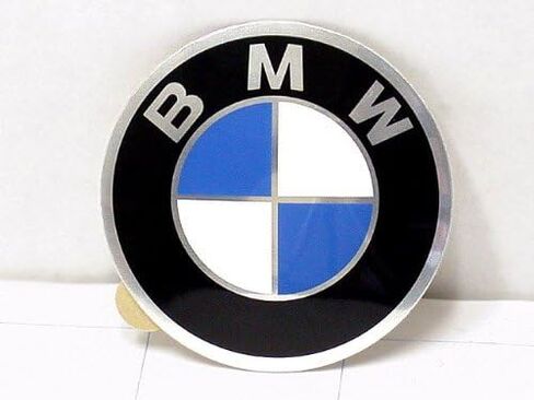 BMW Wheel Center Cap Emblem 58mm GENUINE hubcap logo roundel sticker in Saudi Arabia