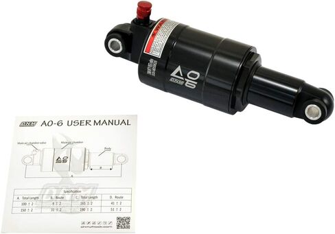 DNM AO-6 نموذج جديد دراجة هوائية جبلية صدمة خلفية هوائية 150 × 31 ملم، ST2104 in Kuwait