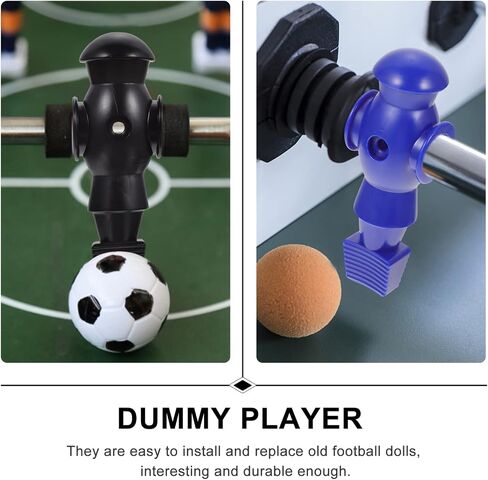 BESPORTBLE 4pcs Foosball Soccer Table Football Men Player Replacement Parts Football Parts Football Table Boys Foosball Accessories in Saudi Arabia