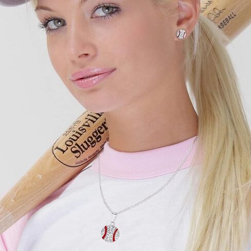 Baseball Earrings for Women Leather Softball Stud Earring Baseball Jewelry Fashion Ball Earrings for Sport Ball Fans or Player in Kuwait
