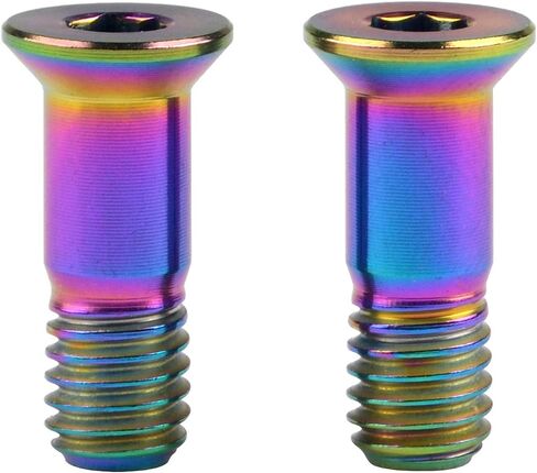 Wanyifa Titanium Ti Rear Derailleur Jockey M5x14.5mm Wheel Bolt Pack of 2 in Saudi Arabia