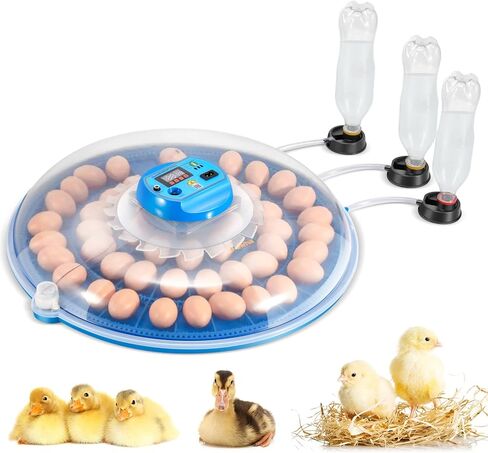 Newhai 52 حاضنة البيض التجارية التلقائي آلة تفريخ الدواجن التحكم في درجة الحرارة in Kuwait