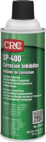 مانع التآكل CRC SP-400، 10 أونصة بالوزن، يمنع الرطوبة تمامًا لجميع المعادن العارية، رذاذ الهباء الجوي (عبوة من 12 قطعة) in Saudi Arabia