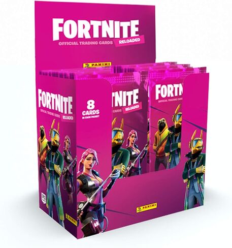 Panini Fortnite Reloaded Trading Card Collection Fat Pack in Saudi Arabia