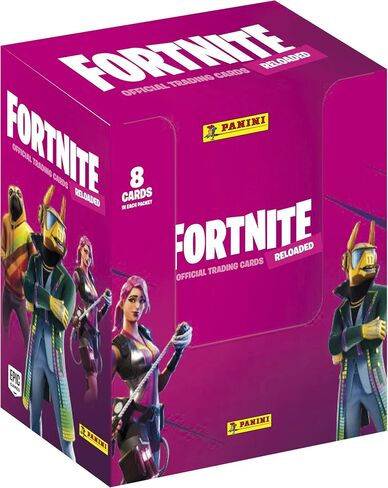 Panini Fortnite Reloaded Trading Card Collection Fat Pack in Saudi Arabia