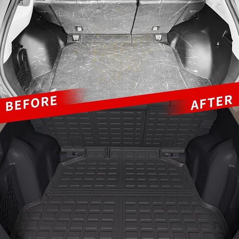 Xipoo Cargo Liner متوافق مع 2012-2016 Honda CRV Cargo Liner TPE Trunk Mat استبدال لـ 2012 2013 2014 2015 2016 Honda CRV Accessories (2012-2016 Honda CRV، حصيرة الصندوق الخلفي) in Saudi Arabia