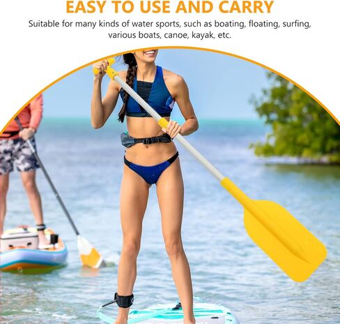 Sosoport Telescoping Paddle, Paddle Board Paddle, Retractable Kayak Paddle for Adults, Thickened Canoe Sailboat Fishing Boat Accessories in Saudi Arabia