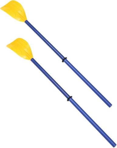 Toddmomy زوج واحد من مجداف بلاستيكي قابل للنفخ، لوح تجديف قابل للنفخ، لوح تجديف كاياك للأطفال، ألواح مجداف مائية قابلة للإزالة، مجداف قارب قابل للإزالة، مجداف قارب قابل للنفخ، مجذاف Pp in Kuwait