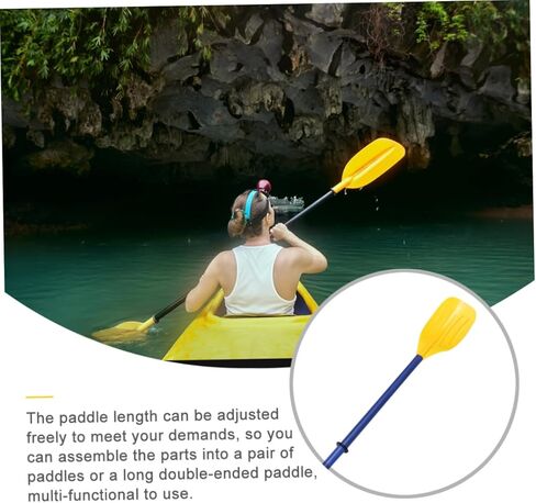 Toddmomy زوج واحد من مجداف بلاستيكي قابل للنفخ، لوح تجديف قابل للنفخ، لوح تجديف كاياك للأطفال، ألواح مجداف مائية قابلة للإزالة، مجداف قارب قابل للإزالة، مجداف قارب قابل للنفخ، مجذاف Pp in Kuwait