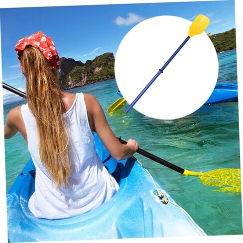 Toddmomy زوج واحد من مجداف بلاستيكي قابل للنفخ، لوح تجديف قابل للنفخ، لوح تجديف كاياك للأطفال، ألواح مجداف مائية قابلة للإزالة، مجداف قارب قابل للإزالة، مجداف قارب قابل للنفخ، مجذاف Pp in Kuwait