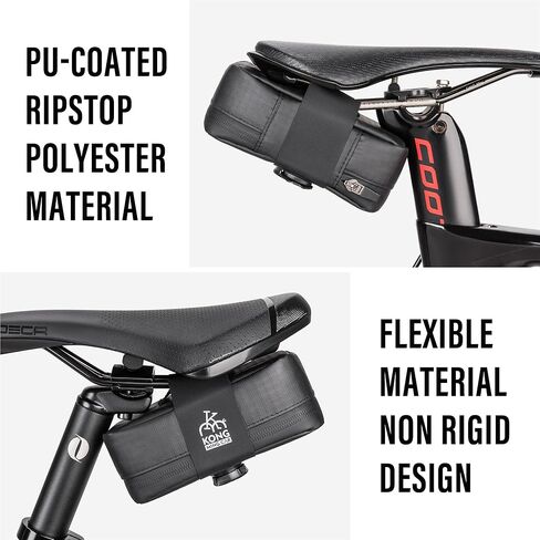 حقيبة مقعد الدراجة للسيارة من كونج مينج، حقيبة سرج الدراجة أسفل المقعد، حقيبة دراجة الطرق الجبلية تحت حزم المقعد، حقيبة أدوات سرج الدراجة، حقيبة ركوب الدراجات in Kuwait