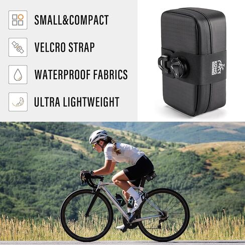 حقيبة مقعد الدراجة للسيارة من كونج مينج، حقيبة سرج الدراجة أسفل المقعد، حقيبة دراجة الطرق الجبلية تحت حزم المقعد، حقيبة أدوات سرج الدراجة، حقيبة ركوب الدراجات in Kuwait