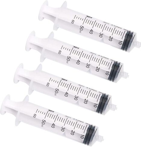 20 Pack 3ml Plastic Syringe Luer Lock With Measurement No Needle for Scientific Labs Liquid Measuring 3ML 20PCS in Saudi Arabia