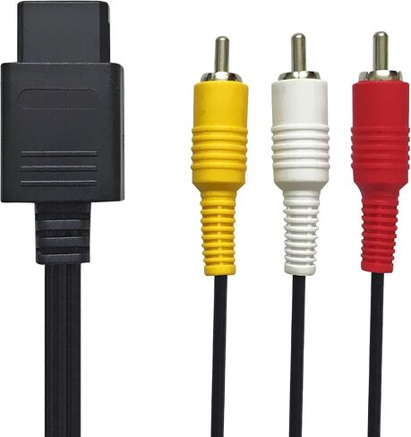 حزمة ملحقات AreMe المتوافقة مع Gamecube - محول التيار المتردد وكابل AV ووحدة التحكم السلكية وكابل التمديد وبطاقة الذاكرة لنظام Gamecube NGC in Saudi Arabia