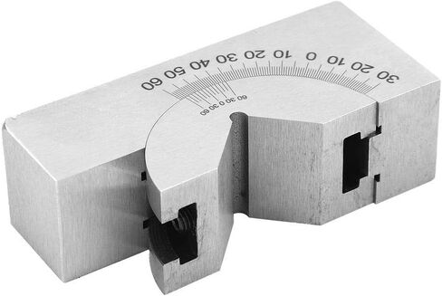 كتلة الزاوية، مؤشر دقيق من الفولاذ المقاوم للصدأ AP30 يشير إلى ضبط إمالة ستبليس زاوية طحن كتلة على شكل حرف V لآلة الطحن ومثقاب المسوي in Kuwait