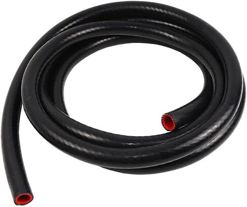 TenKe 5ft Universal High Temperature 1-Ply Reinforced 10mm 3/8" ID Heater Hose Silicone Vacuum Hose Tubing (5ft 10mm Black) in Kuwait
