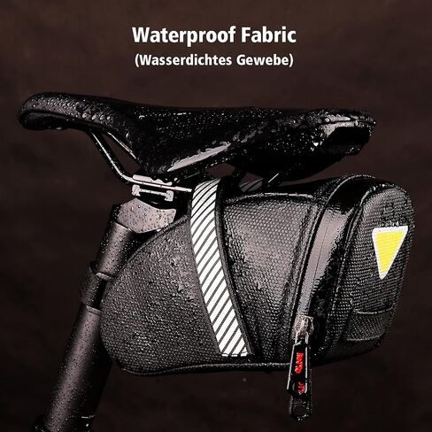 حقيبة سرج الدراجة من روتو مقاومة للماء 0.9 لتر لدراجة الطريق والدراجة الجبلية in Kuwait