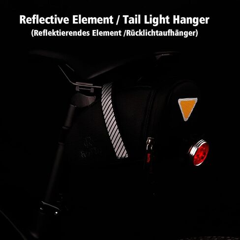 حقيبة سرج الدراجة من روتو مقاومة للماء 0.9 لتر لدراجة الطريق والدراجة الجبلية in Kuwait