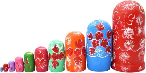 مجموعة دمى التعشيش من سكيبيوت، 10 قطع in Kuwait